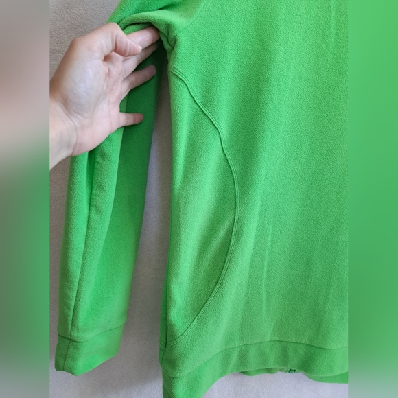 Women's Adidas Green Full Zipper Outdoor Jacket - Picture 10 of 10